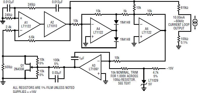 A Precision Wideband Current Probe Design Circuit for LCD Backlight Measurement