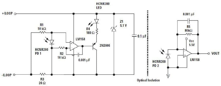 Overview of High performance Analog Receiver Circuit Using HCNR200