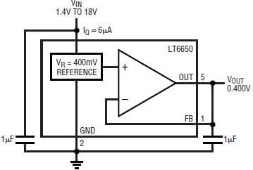 Simple 400mV Series Reference