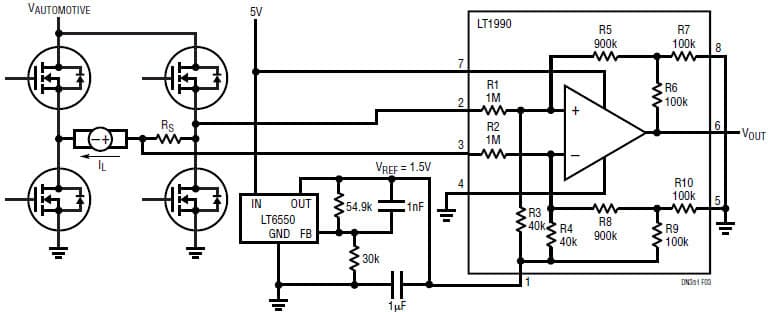 Offsetting a Bidirectional Signal for Unipolar Processing