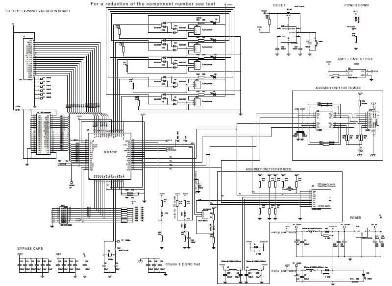 AN2231, Single Port Fast Ethernet Transceiver Reference Design Board for the FX Mode Option