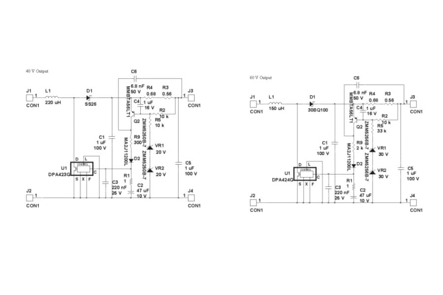 DER-112, 20W Boost Converter with Constant Current Output using DPA423G