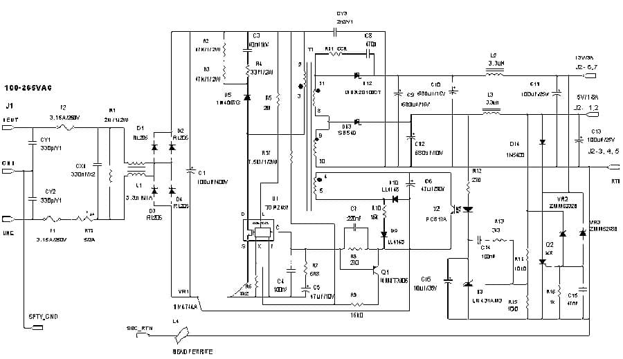 DER-27, 48W 2 Output Power Supply Reference Design Using TOP246Y