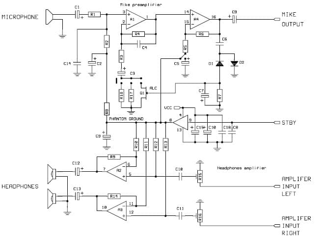 Audio Power Amplifier for Audio