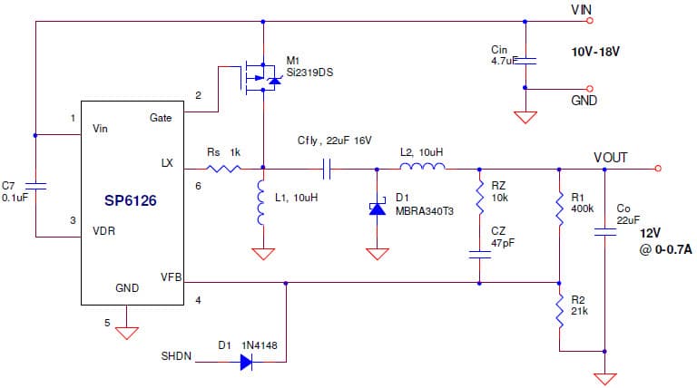 12V DC to DC Single Output Power Supply