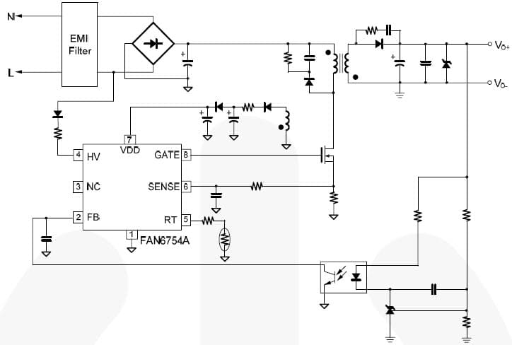 AC to DC Single Output Power Supply for Adaptor AC to DC Supply