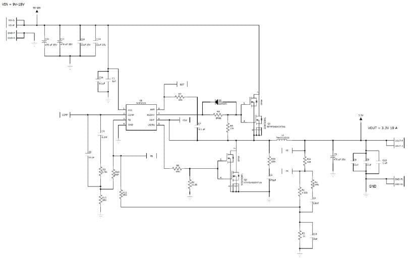 3.25 to 3.28V DC to DC Single Output Power Supply DN06072/D