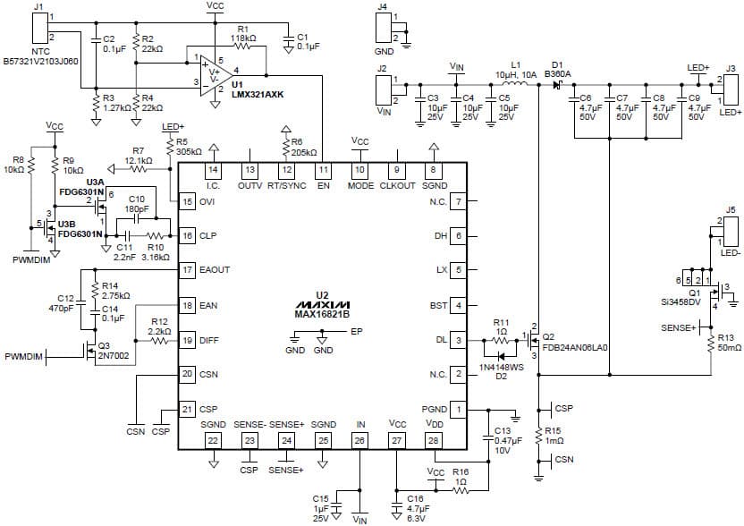 3-LEDs High Brightness LED Driver