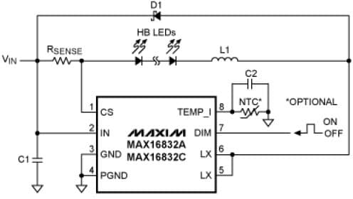 High Brightness LED Driver for Automotive