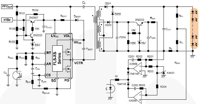 100W Indoor and Outdoor LED Driver for LCD TV