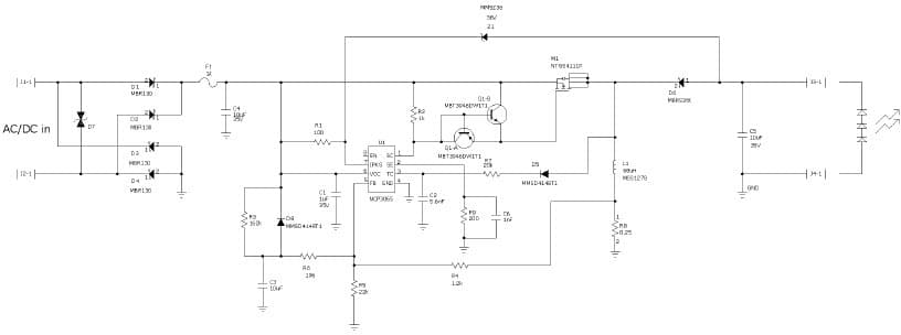 3.6W, 3-LEDs General LED Driver for Automotive