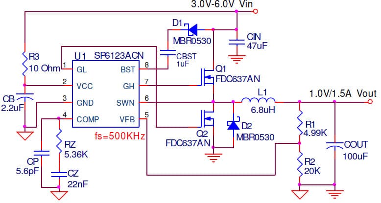 1V DC to DC Single Output Power Supply