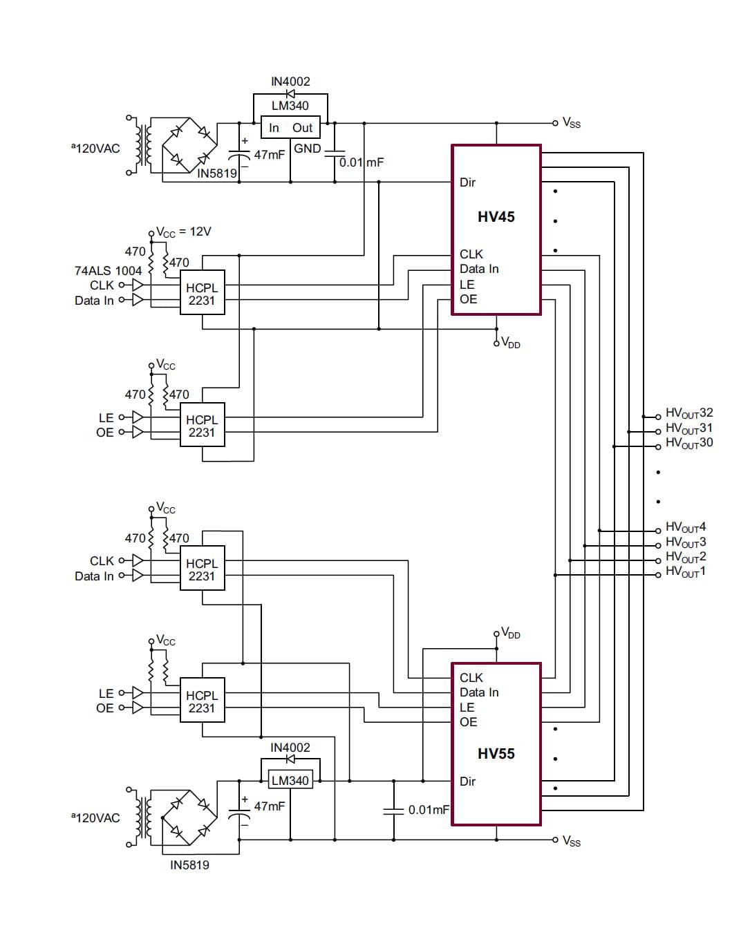 Level Translator for Inkjet Printer