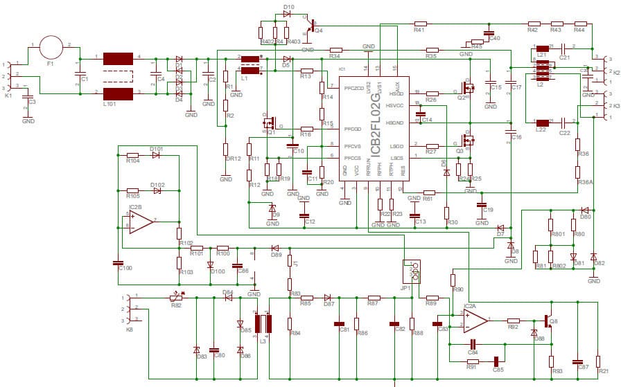 ICB2FL02G, Dimming Demo Board 26W TC-TEL Single Lamp Design