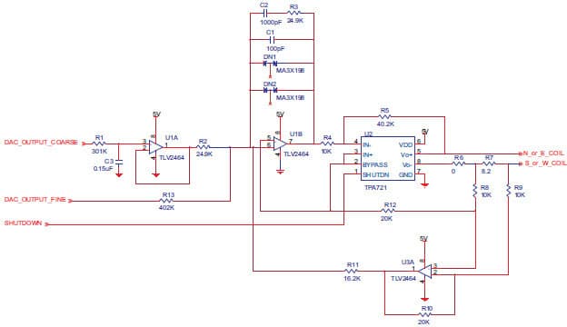 TALP1000B: Analog Mirror Driver and Estimating Feedback Position Controller