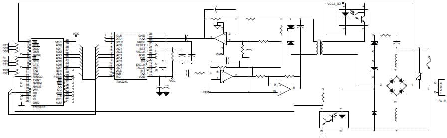 73M2901CE Using in a K-Series Application