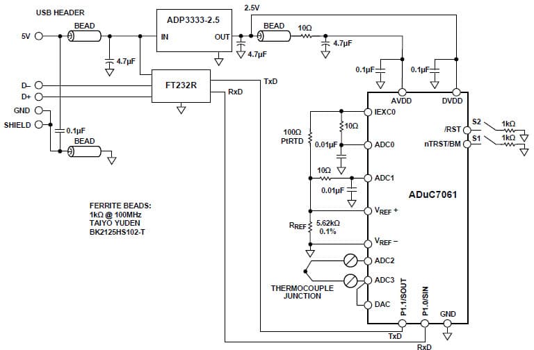 Temperature Sensor for thermocouple