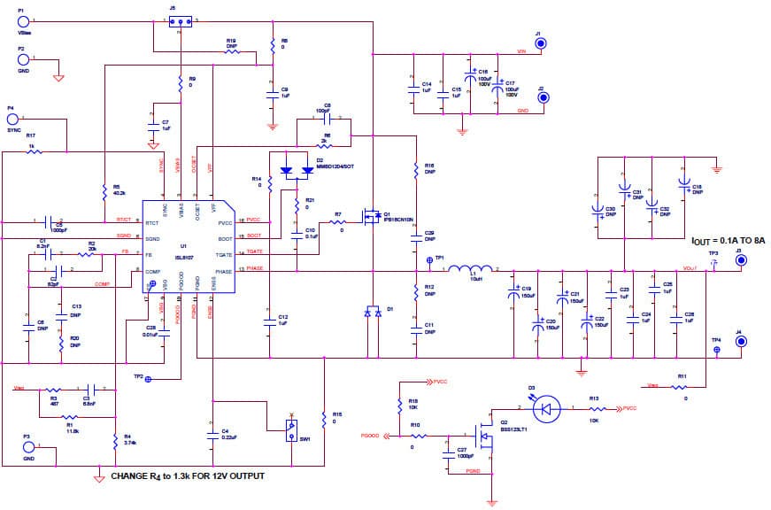 AN1402.0, Application Note for ISL8107EVAL1Z