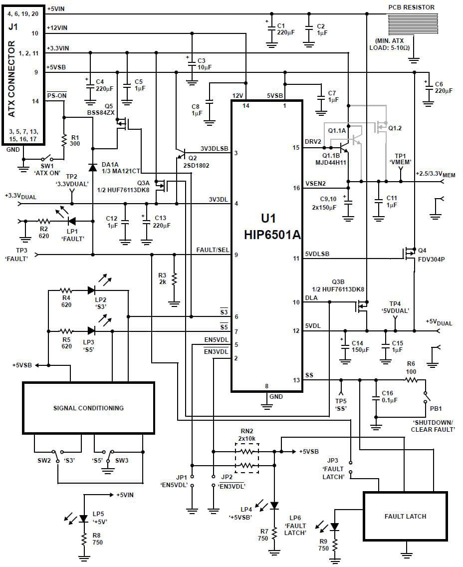 AN9846.2, Power Management IC Simplifies ACPI Implementation (HIP6501AEVAL1)