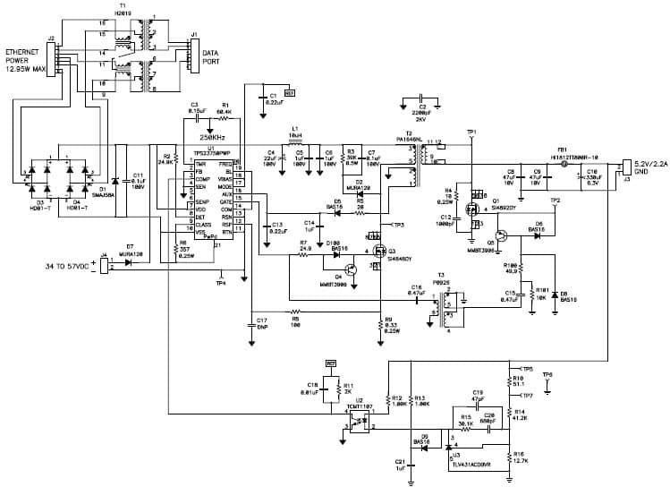 SLVU159, 5.2V DC to DC Single Output Power Supply for Wireless LAN