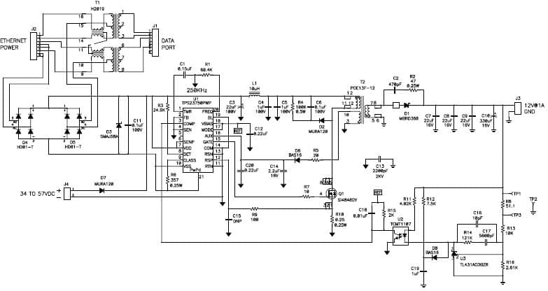 SLVU160, 12V DC to DC Single Output Power Supply for Wireless LAN