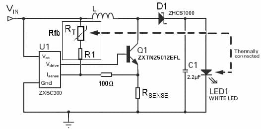 One LED General LED Driver for Flashlight