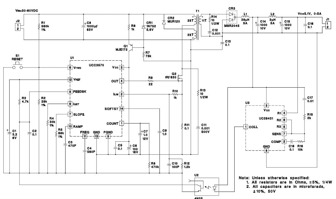 25W, 5.1V DC to DC Single Output Power Supply for Processor Power Management