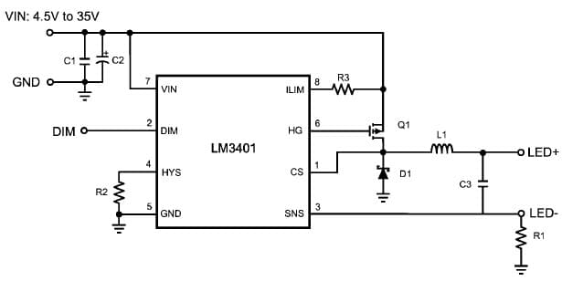 1W, One LED High Brightness LED Driver for Lighting