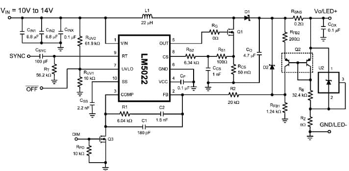 10-LEDs High Powered LED Driver for Lighting