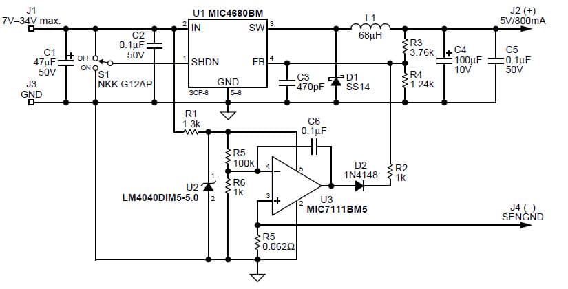 5V DC to DC Single Output Power Supply