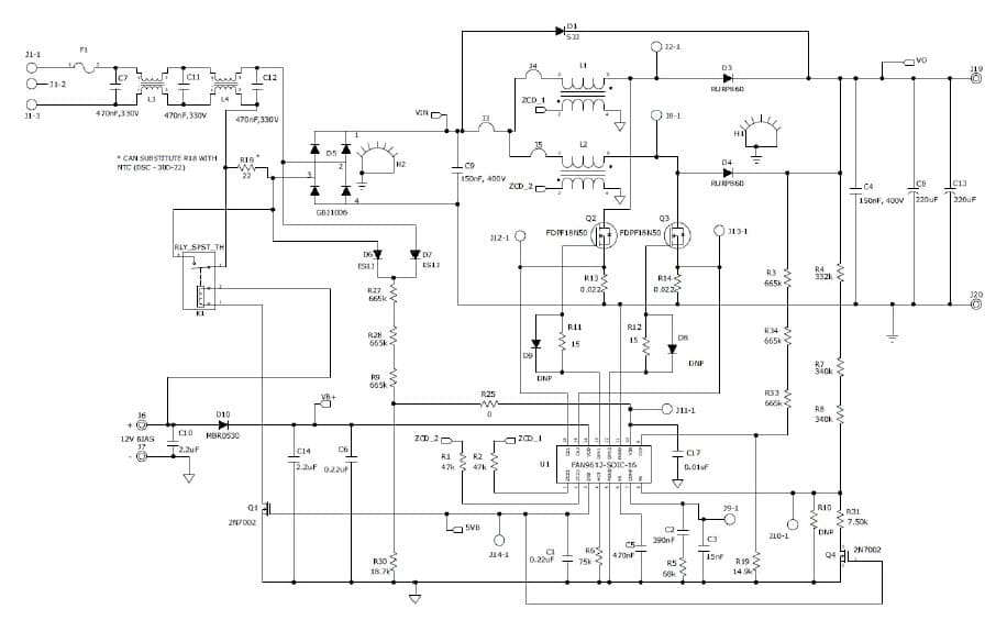 400W, 400V DC to DC Single Output Power Supply for Wired Networking