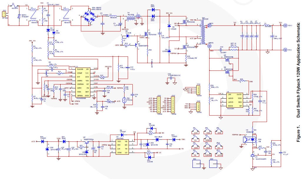 RD-351, Reference Design for 120W, 12V AC to DC Single Output Power Supply for Desktop PC Power Supply