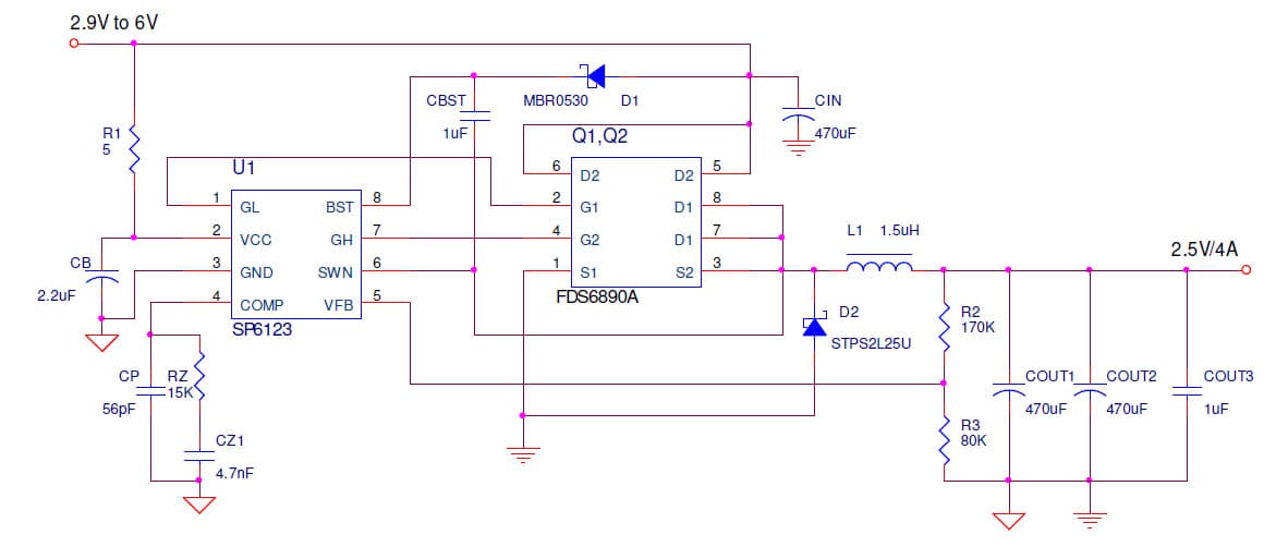 0.8 to 6V DC to DC Single Output Power Supply for Distributed Power System