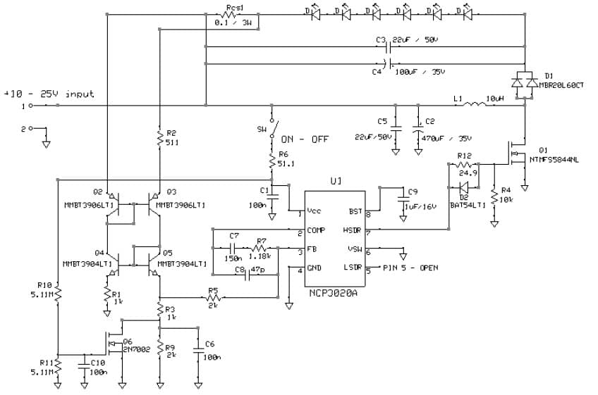 60W, 6-LEDs General LED Driver for LED Lighting