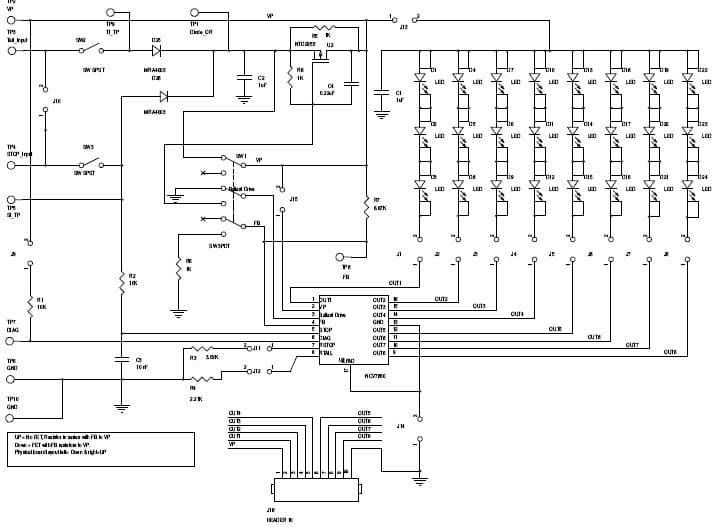 24-LEDs General LED Driver for Automotive Lighting