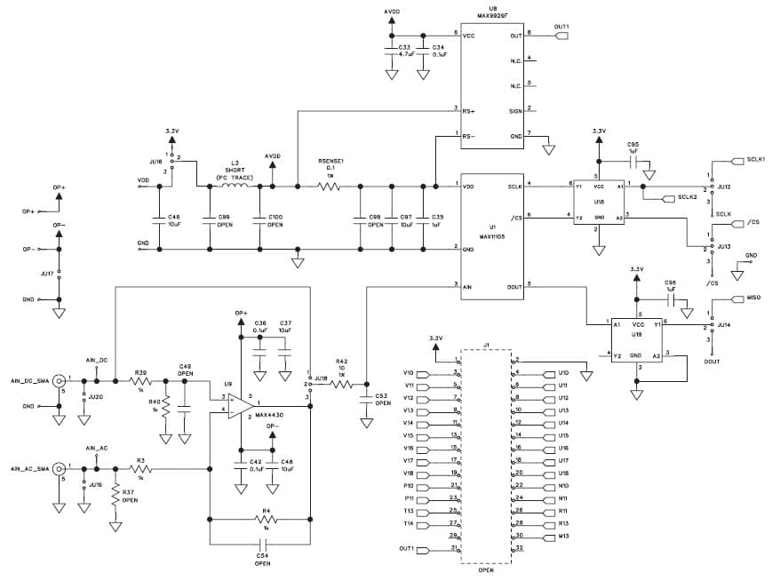 MAX11105EVKIT+, Evaluation Kit for MAX11105 12-Bit, 2MSPS, 2CH ADC for Communications & Telecom