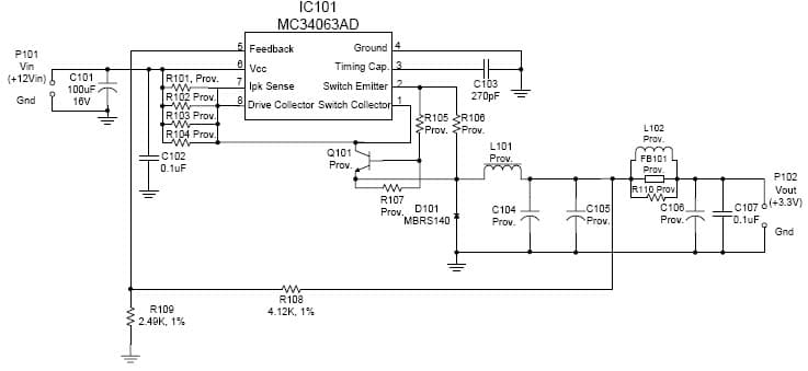 DC to DC Single Output Power Supply for LED Lighting