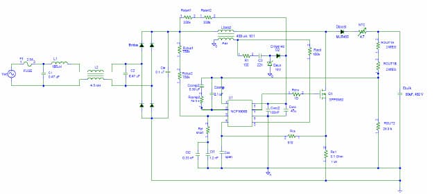 NCP1606BOOSTGEVB, Evaluation Board for NCP1606 100W BOOST Converter