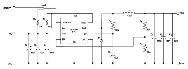 DC to DC Single Output Power Supply for LED Lighting