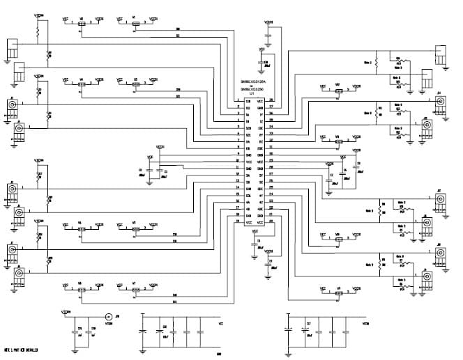 SN65LVDS250EVM, Evaluation Board for Analog Switch for Wireless Base Station