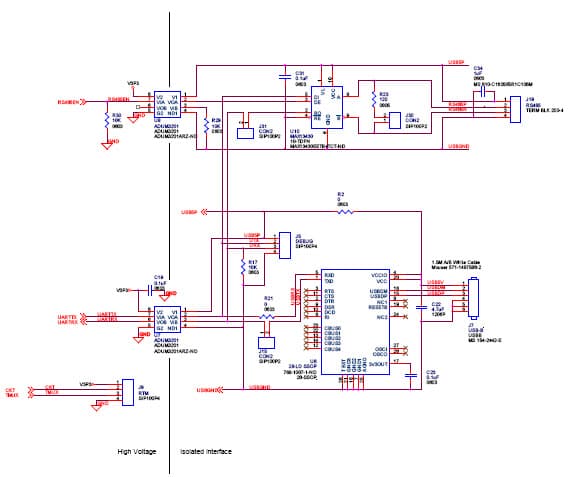 78M6613-EVM-1, 78M6613 Evaluation Board is an electrical measurement unit for performing measurements of up to two single-phase AC loads