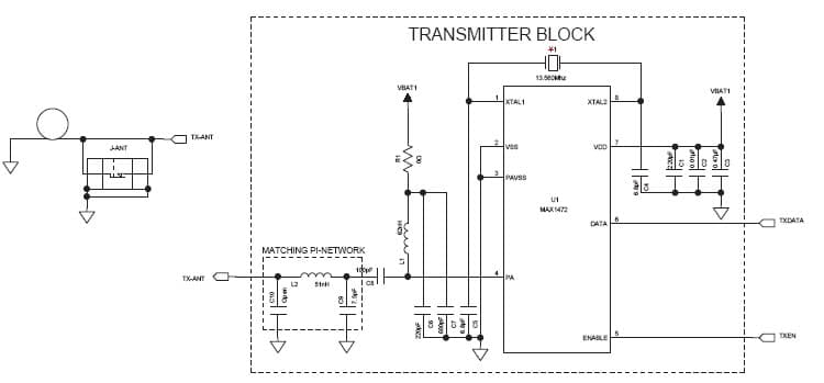 433.92MHz RF Transceiver for Remote Keyless Entry