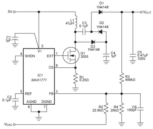 30 to 70V DC to DC Single Output Power Supply for Portable