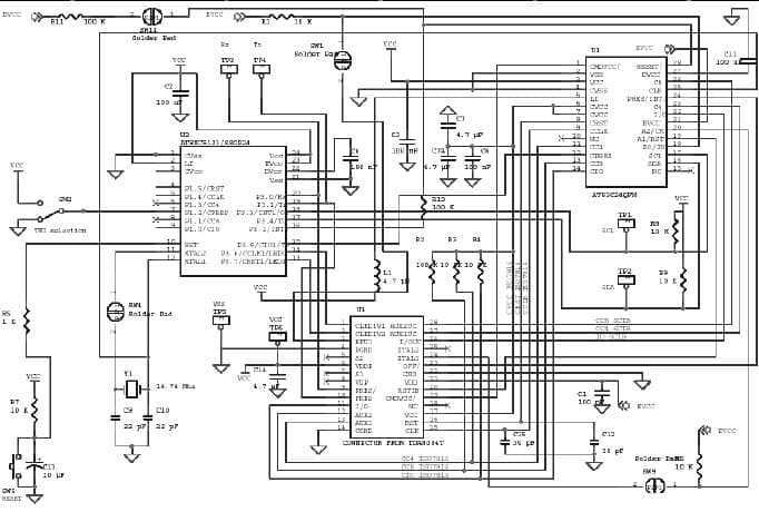 AT89EVK-01, Evaluation Kit Using for the AT83C24 Smart Card Reader Interface IC