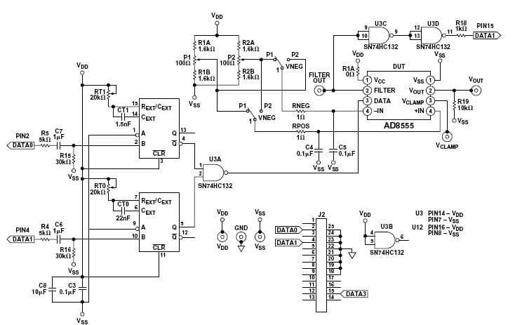 EVAL-AD8555-SOIC, Evaluation kit allows the speedy demonstration and evaluation of the AD8555 Zero-Drift