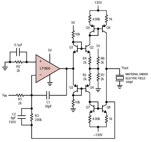 5V Analog Amplification for Video RGB Line Driver