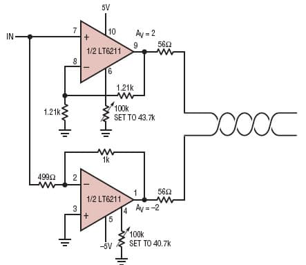 3V Analog Amplification for Cellular Phone