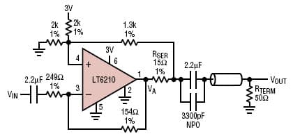 3V Analog Amplification for Cellular Phone