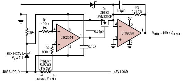 5V Analog Amplification for Data Acquisition System