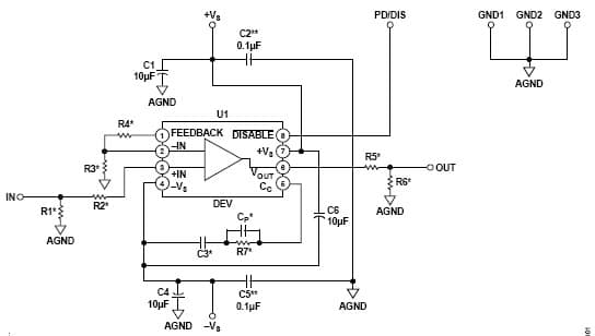 Non-Inverting Amplifier for Instrumentation